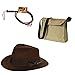 Rubie's Child Indiana Jones Satchel, Whip, and Hat Set