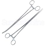 SE Forceps, Straight 12" + Curved 12"