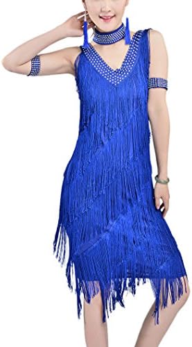 sirens blue dress Siren Blue Sequin Dress, L