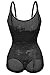 Sunzel Body Shaper, Women's Body Briefer Smooth Wear - Your Own Bra Slimmer Shapewear Bodysuits (X-Large, Modern Black)