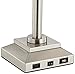 360 Lighting Camber Modern Desk Table Lamp Swing Arm with Hotel Style USB and AC Power Outlet in Base 29