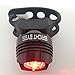 Bright Eyes LED Bike Light Set - 280 Lumens Front Bicycle Headlight With Rear Aluminum Red Tail Light and Spare Mount - WATERPROOF