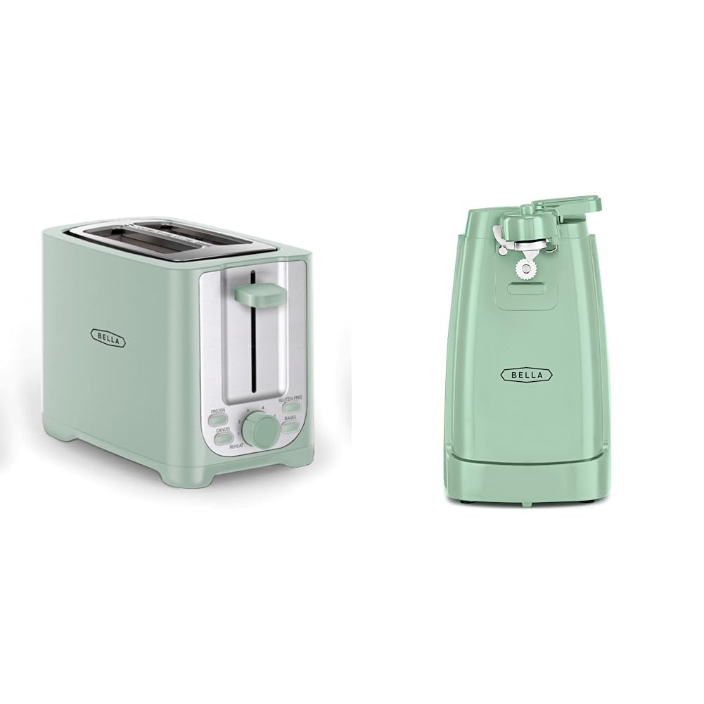BELLA 2 Slice Toaster with Auto Shut Off - Extra