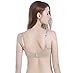 2PACK Nursing Bra Wireless bra Women's Sleeping Maternity Bra Breastfeeding Bra,Black+beige 2pcs/Pack,Large