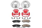 Power Stop KC1890A 1-Click Performance Brake Kit with Caliper, Rear Only