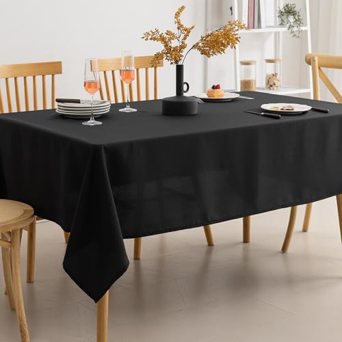 Amazon Basics Thin Rectangle Tablecloths, Water-Resistant… at Amazon