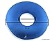 Premium Inflatable Donut Cushion Expands Up to 15 inches Comfortable for Hemorrhoid, Back and Tailbone Pain Relief. Medical Donut Cushion Ideal for Coccyx Pain, Bedsores, Child Birth &Pregnancy (Blue)