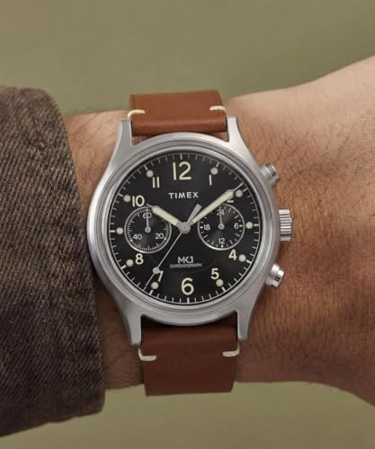 Reloj de Pulsera para Hombre, cronógrafo, Cuarzo, Militar, MK1