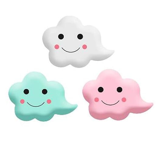 NiceButy imán Frigorífico Lindo Nube Forma con Clave Anillo ...