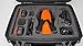 Camera Vault Travel Case for Autel Evo Drone | Hard Waterproof Case with Custom Waterjet Cut Foam (Holds Drone, Transmitter, 3 Spare Batteries, Tablet, Charger & Accessories) (Black Insert)