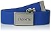 Lacoste Men's L.12.12 Textile Signature Croc Logo Belt