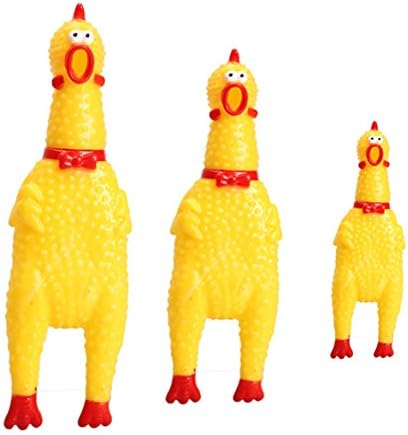 Funny Vent Chicken Shrilling Chicken Sound Squeeze Screaming Toy -OmenTech