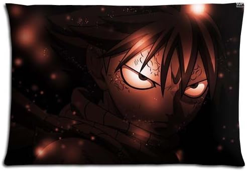 Fairy Tail Bench Pillow Protectors Cases Graceful Cotton &amp; Polyester Zippered Imported 20x30 inch 50x76 cm