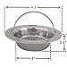 Fengbao 2PCS Stainless-Steel Kitchen Sink Strainer - Large Wide Rim 4.3