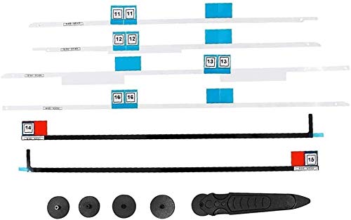 OLVINS LCD Display Adhesive Strips Tape + Opening Wheel Handle LCD Screen Removal Tools Kit Replacement for iMac 27" A1419 (076-1444, 076-00009, 076-1419) (Late 2012-Mid 2017)