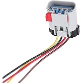 Fuel Pump Connector Wiring Harness Pigtail Fits for Chevrolet CHRYSLER DODGE Pontiac Replace#PT1402, FPX-03