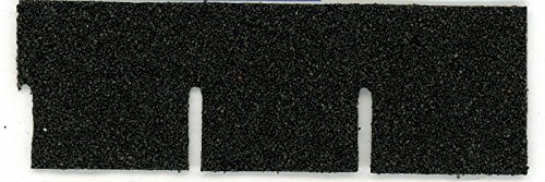 Dollhouse Miniature Roofing Black Square Asphalt Shingles