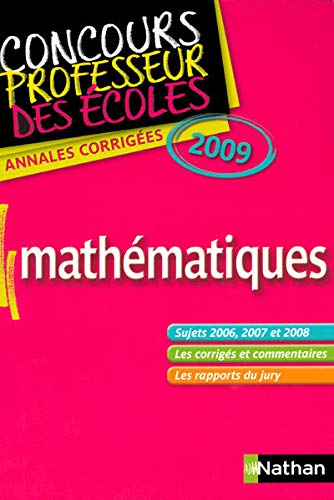 Mathématiques : Annales corrigées by (Paperback)