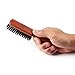 ZEUS Stiff Boar Bristle Beard & Mustache Brush for Men with Extended 6