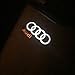 BAILONGJU Audi Easy Installation Car Door LED Logo Projector Ghost Shadow Lights 2-pc Set