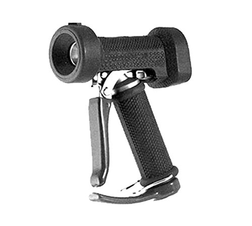 T&S Brass MV-2522-24 Water Gun with Front Trigger, 5/16-Inch Orifice, without Coupling, Stainless Steel and Blue Rubber Cove