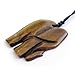 OVALBUY Ox Bone Carved Elephant Pendant Necklace