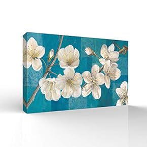 Wall26-Canvas Wall Art-Vintage Flower-Giclee Painting Wall Art for...
