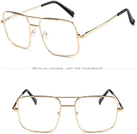 Women Men Vintage Retro Glasses Unisex Fashion Oversize Frame Sunglasses Eyewear