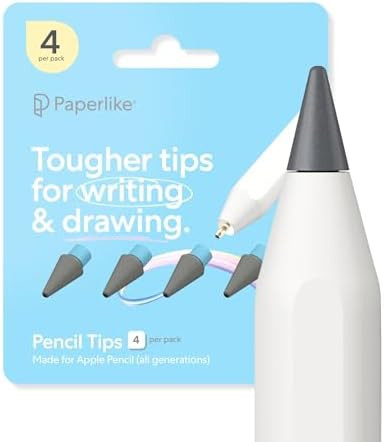 Amazon.com: Apple Pencil Tips (4 pack) : Cell Phones & Accessories