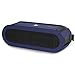 MoKo Carrying Case for Beats Pill+, Premium Vegan PU Leather Protective Cover Bag Sleeve Skins for Dr. Dre Beats Pill+ Portable Bluetooth Speaker, with Holding Strap & Carabiner, Indigo