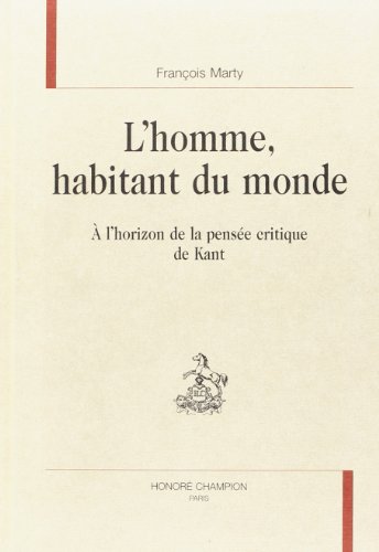L' homme habitant du monde