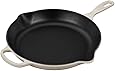 Le Creuset LS2024-30716 Signature Iron Handle Skillet, 11.75" (2-3/8 qt.), Meringue