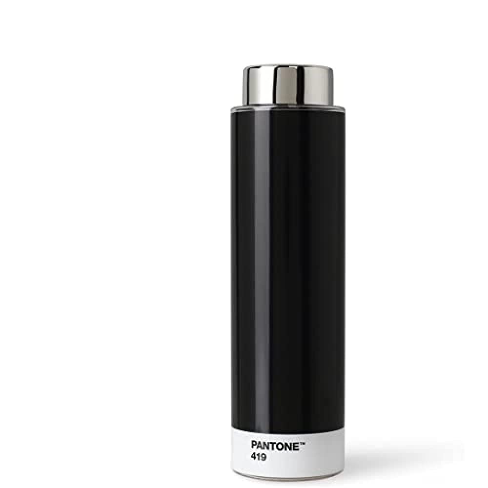 Copenhagen Design PANTONE Drinking Tritan (plastic) water bottle, 500 ml, black, 419 C, One Size