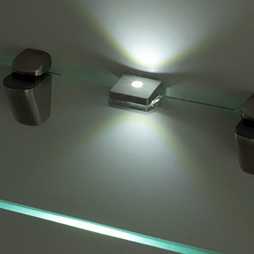 Zeta 3S LED Glass Edge Lighting Clips Glass Floor Lighting Display Case Lighting Warm White 0.60 W 230 V 12 V