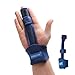 BMBZON Finger Splint Finger Splint Finger Phalanx and Metacarpal Fixation Belt Adjustable Pinky Finger Splint Malleable Metallic Hand Splint Pain Relief Finger Support