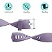 POY Replacement Bands Compatible for Fitbit Charge 2, Classic & Special Edition Sport Wristbands, Small Lavender, 1PC