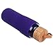 ORIGIN - Best BPA-Free Glass Water Bottle With Protective Silicone Sleeve and Bamboo Lid - Dishwasher Safe – 32 Ounce (Ultra Violet)