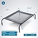 Petsure Elevated Dog Bed – Large Raised Dog Cot for Large Dogs & Cats – Portable Indoor & Outdoor Pet Bed for Camping or Beach – Cooling Summer Frame with Breathable Mesh – Greythumb 4