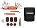 Conquer Multi Function Bike Tool with Patch Kit & Tire Levers 18 Function