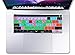XSKN Logic Pro X English Silicone Shortcuts Design Keyboard Cover Skin for Touch Bar Models New MacBook Pro 16 inch A2141 Keyboard US Version