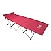OSAGE RIVER Camping Cot for Adults - Folding Camping Cot - Portable Cots for Sleeping - Rated for 300 lbs, Red