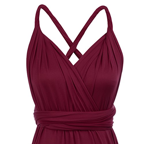 OBEEII Vrouwen Multi Way Bandage Korte Jurken Elegante Convertible Avondjurk Voor Bruidsmeisje Bruiloft Prom Cocktail… - Image 5