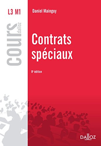 Contrats spéciaux