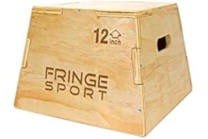 FringeSport Traditional Wood Plyometric Box/Built or Kit/Jump Training & Conditioning