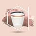 Rose Gold Plastic Cups | 5 oz. 100 Pack | Hard Clear Plastic Cups | Disposable Party Cups | Fancy Wedding Tumblers | Nice Rose Gold Rim Plastic Cups | Elegant Decoration Cups | Plastic Tumblers Bulk