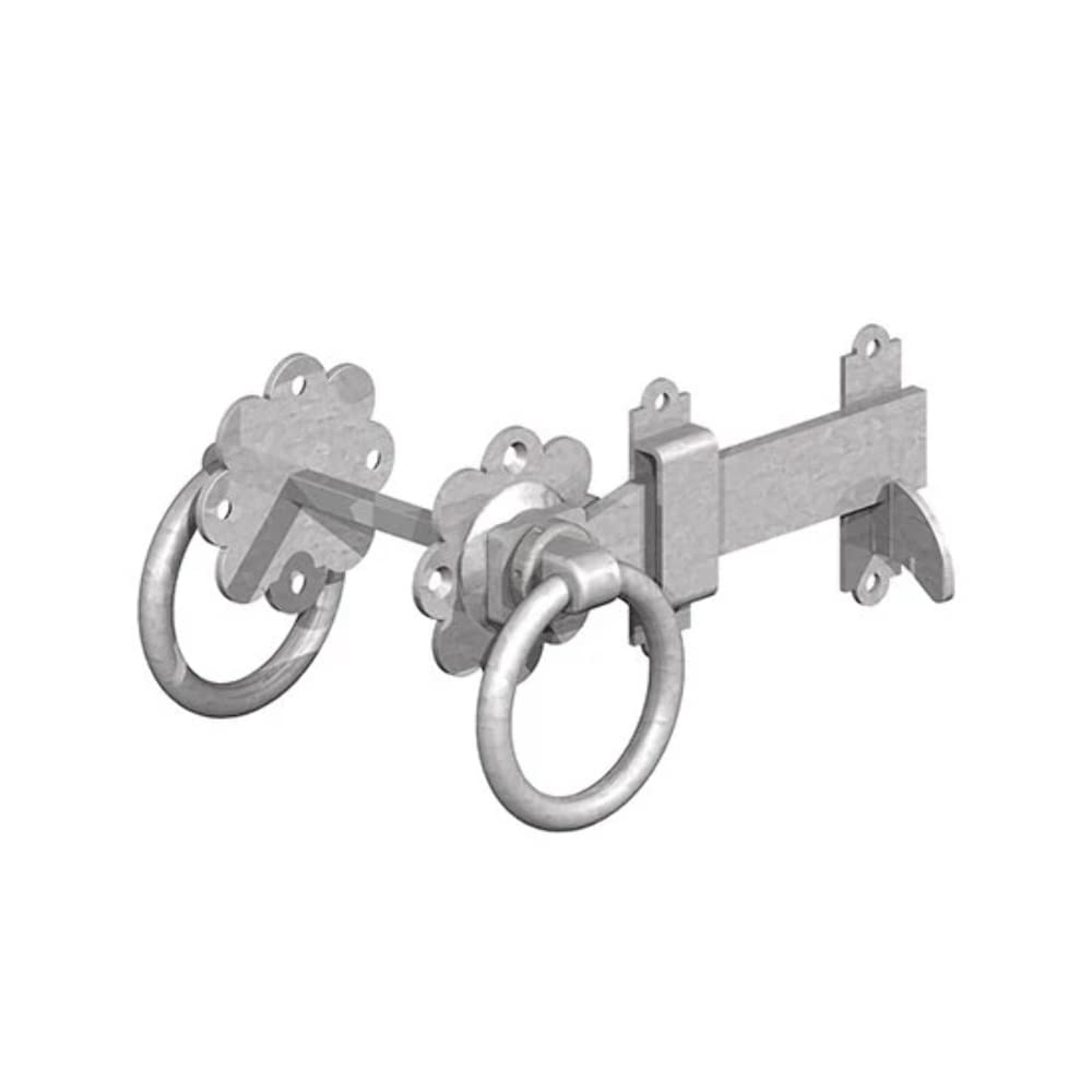Gatemate 5251501 P36 Ring Gate Latches, Galvanised, 150 mm