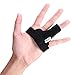CLISPEED Trigger Finger Splint: Finger Support Brace Adjustable Fracture Splints Joint Splint Protector for Alleviating Locking, Popping, Bending