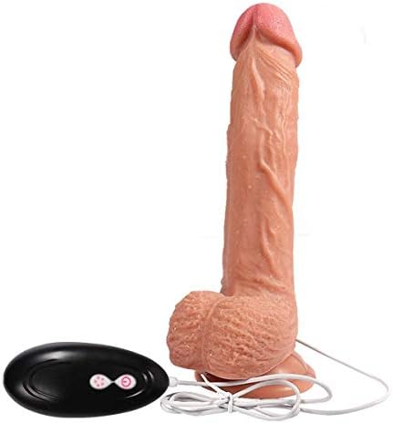 Vibraťing Realistic Silicone with Strong Sukction Cup and 8 Powerful Vibraťing Modes - Personal Wand Vibe-Rate Ad-ULT T0y Female Vi-Brant T0y Rechargeable for Women Couples