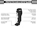 MMA Shin Pads for Muay Thai and Kickboxing, Protective Shin Guards with Instep Guard for Sparring and Training, for Adults, Kids, and Youth