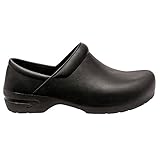 Basics By Allheart Unisex Closed Back Clog Black